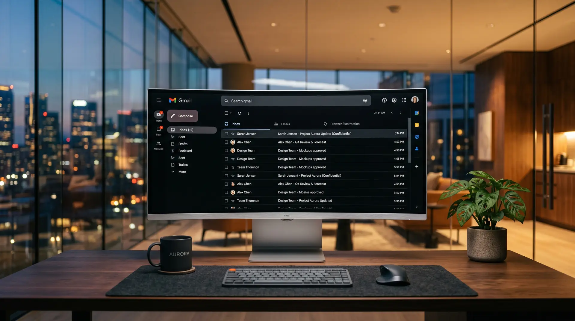 Secure Communication.</br>Professional Presence. showcase